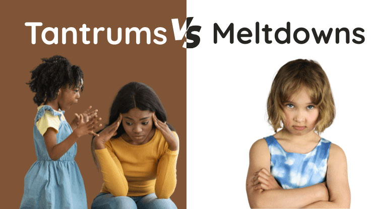 Tantrums vs. Meltdowns — Knowing the Difference